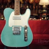Mario Martin Model T Beast-  Double Bound Electric Guitar – Sherwood Green Finish & Paulownia Body! Light Relic!