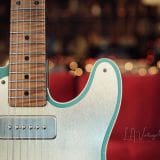 Mario Martin Model T Beast-  Double Bound Electric Guitar – Sherwood Green Finish & Paulownia Body! Light Relic!
