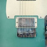 Mario Martin Model T Beast-  Double Bound Electric Guitar – Sherwood Green Finish & Paulownia Body! Light Relic!