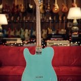 Mario Martin Model T Beast-  Double Bound Electric Guitar – Sherwood Green Finish & Paulownia Body! Light Relic!