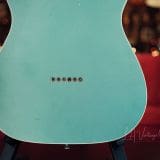 Mario Martin Model T Beast-  Double Bound Electric Guitar – Sherwood Green Finish & Paulownia Body! Light Relic!