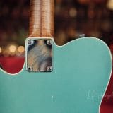 Mario Martin Model T Beast-  Double Bound Electric Guitar – Sherwood Green Finish & Paulownia Body! Light Relic!