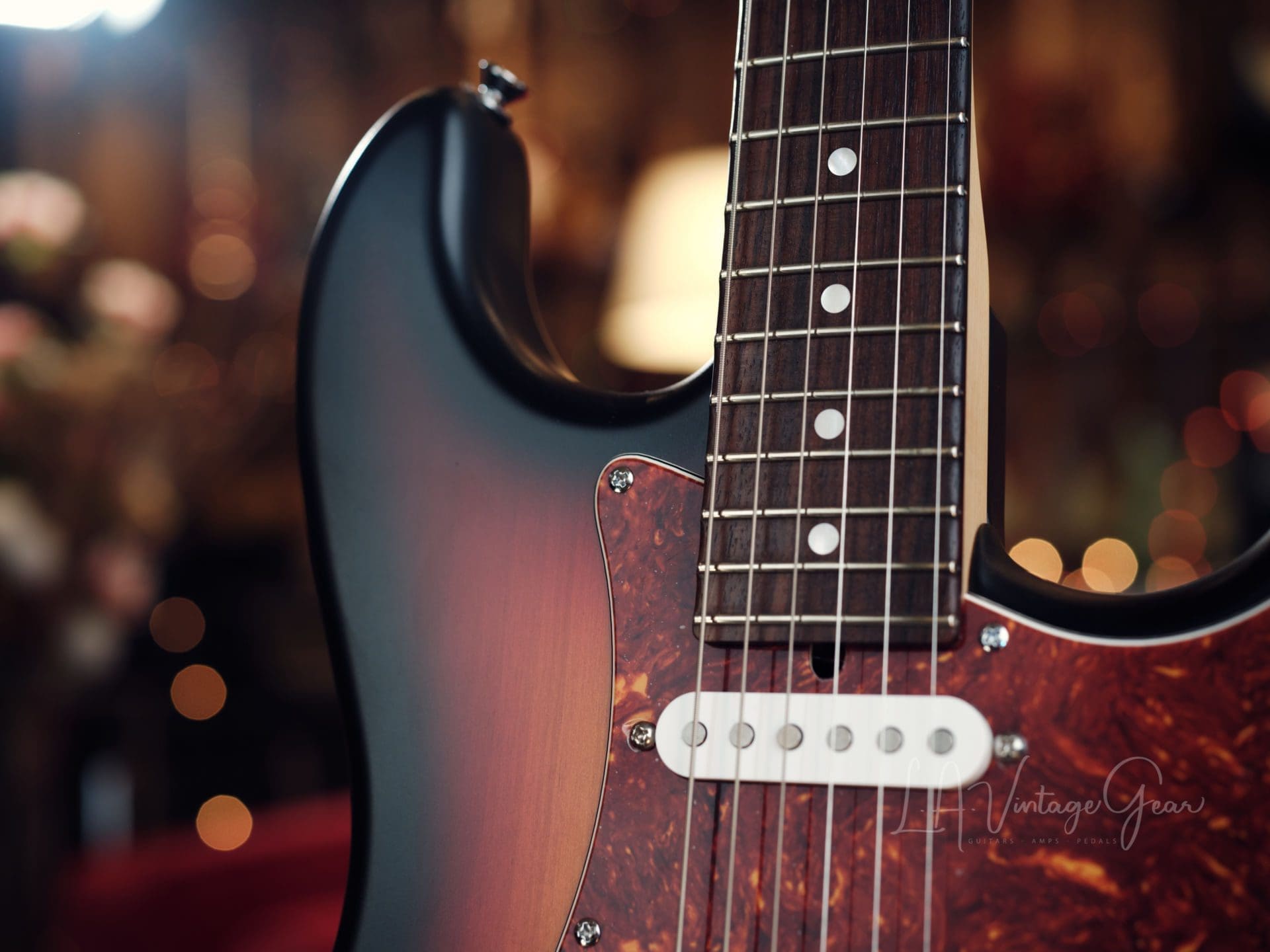 James Tyler ' Classic ' S-Style Electric Guitar - Semi Gloss Sunburst Finish - Brand New Build - Image 8