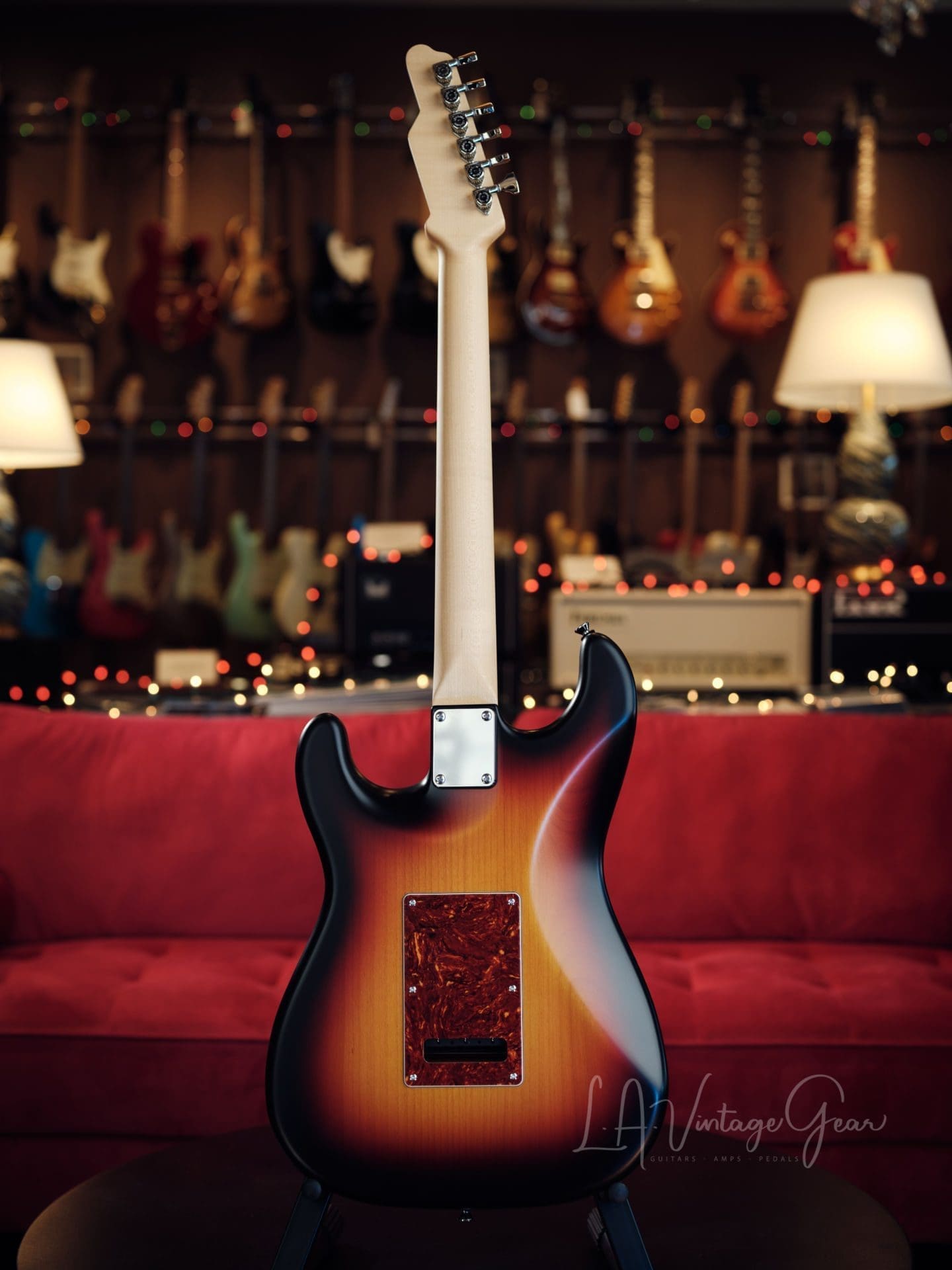 James Tyler ' Classic ' S-Style Electric Guitar - Semi Gloss Sunburst Finish - Brand New Build - Image 11