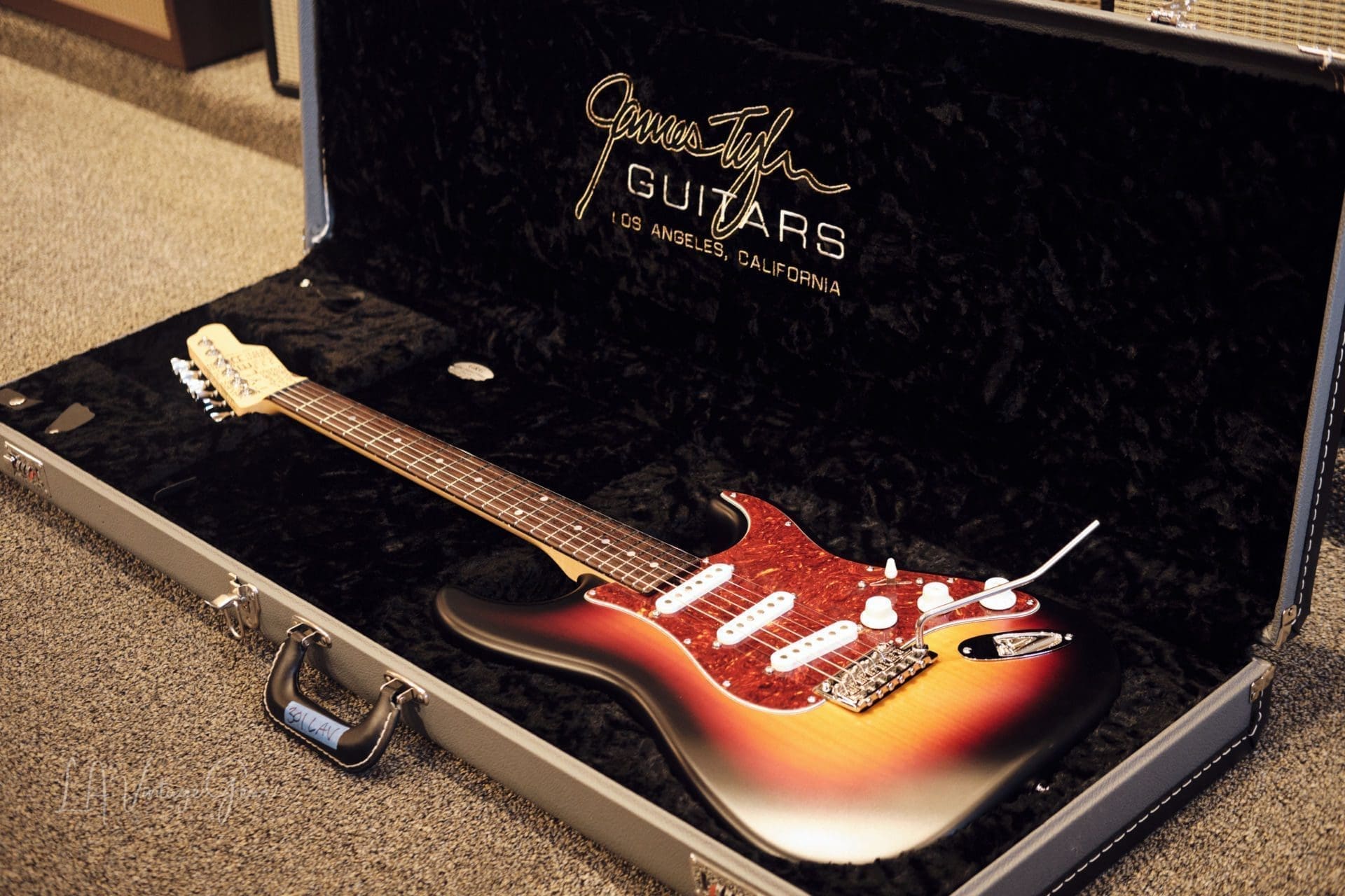 James Tyler ' Classic ' S-Style Electric Guitar - Semi Gloss Sunburst Finish - Brand New Build - Image 3