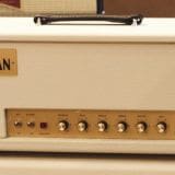 Friedman Custom 50 Watt Guitar Amplifier Head – White Tolex Finish with Gold Piping-in Excellent Condition!