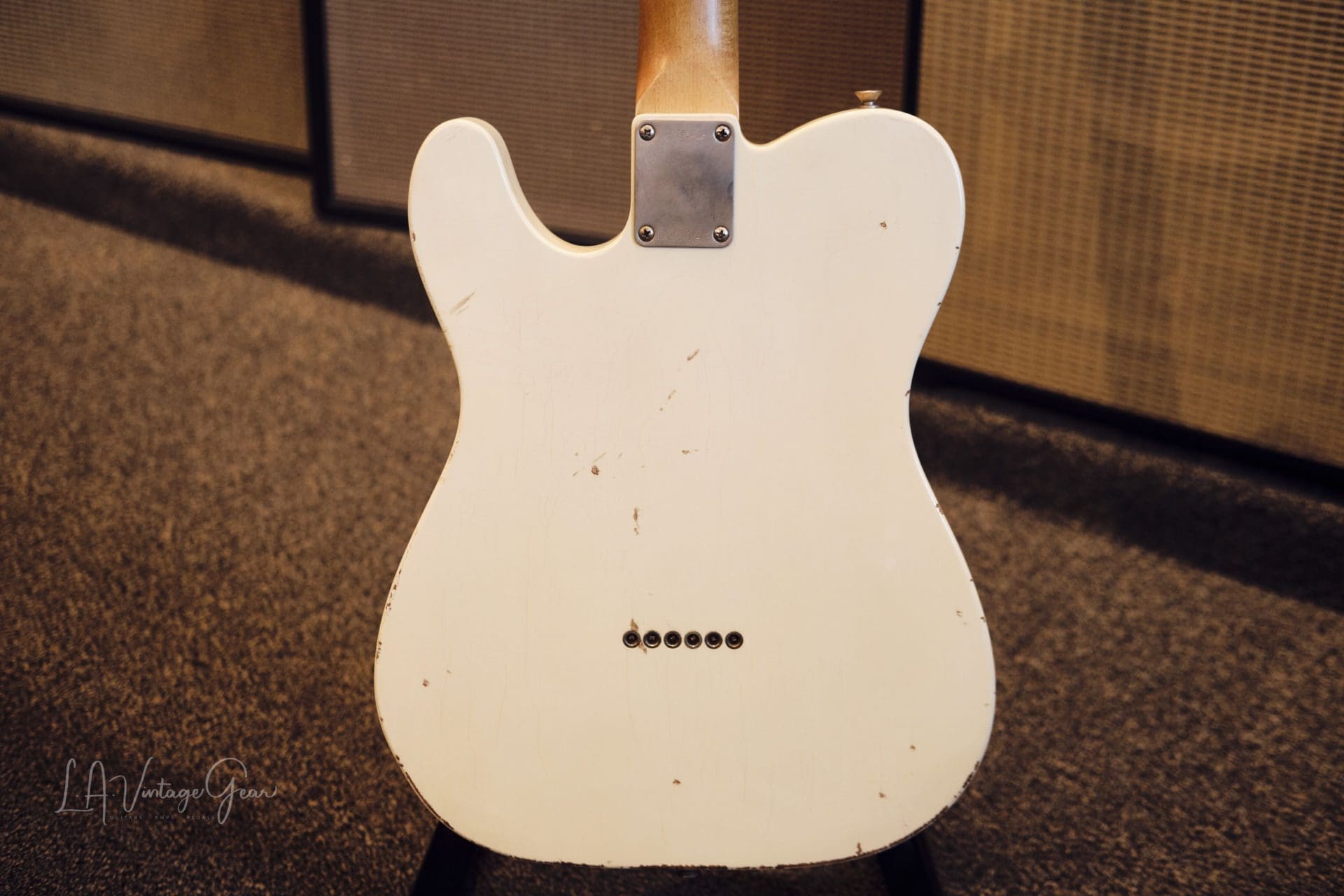K-Line Truxton T-Style Electric Guitar in Olympic White #020148 - Brand New Build ! - Image 7