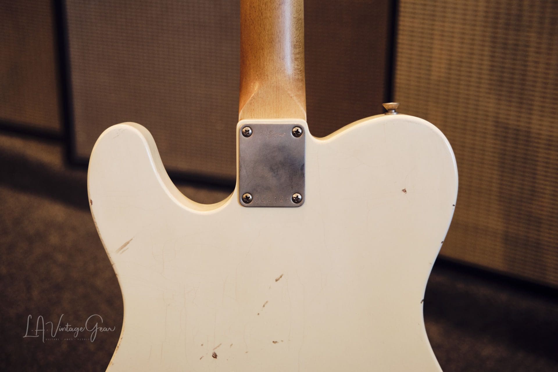 K-Line Truxton T-Style Electric Guitar in Olympic White #020148 - Brand New Build ! - Image 8