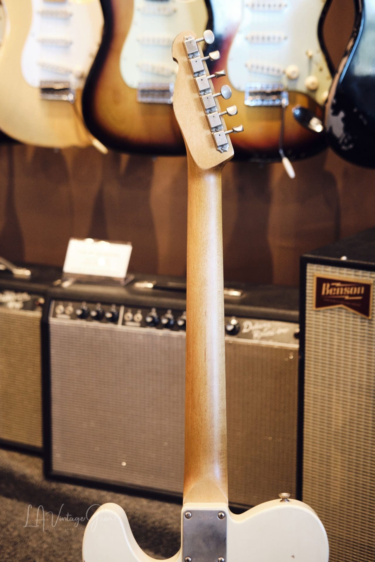 K-Line Truxton T-Style Electric Guitar in Olympic White #020148 - Brand New Build ! - Image 13