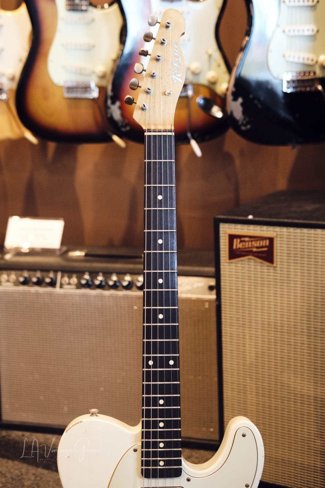 K-Line Truxton T-Style Electric Guitar in Olympic White #020148 - Brand New Build ! - Image 11