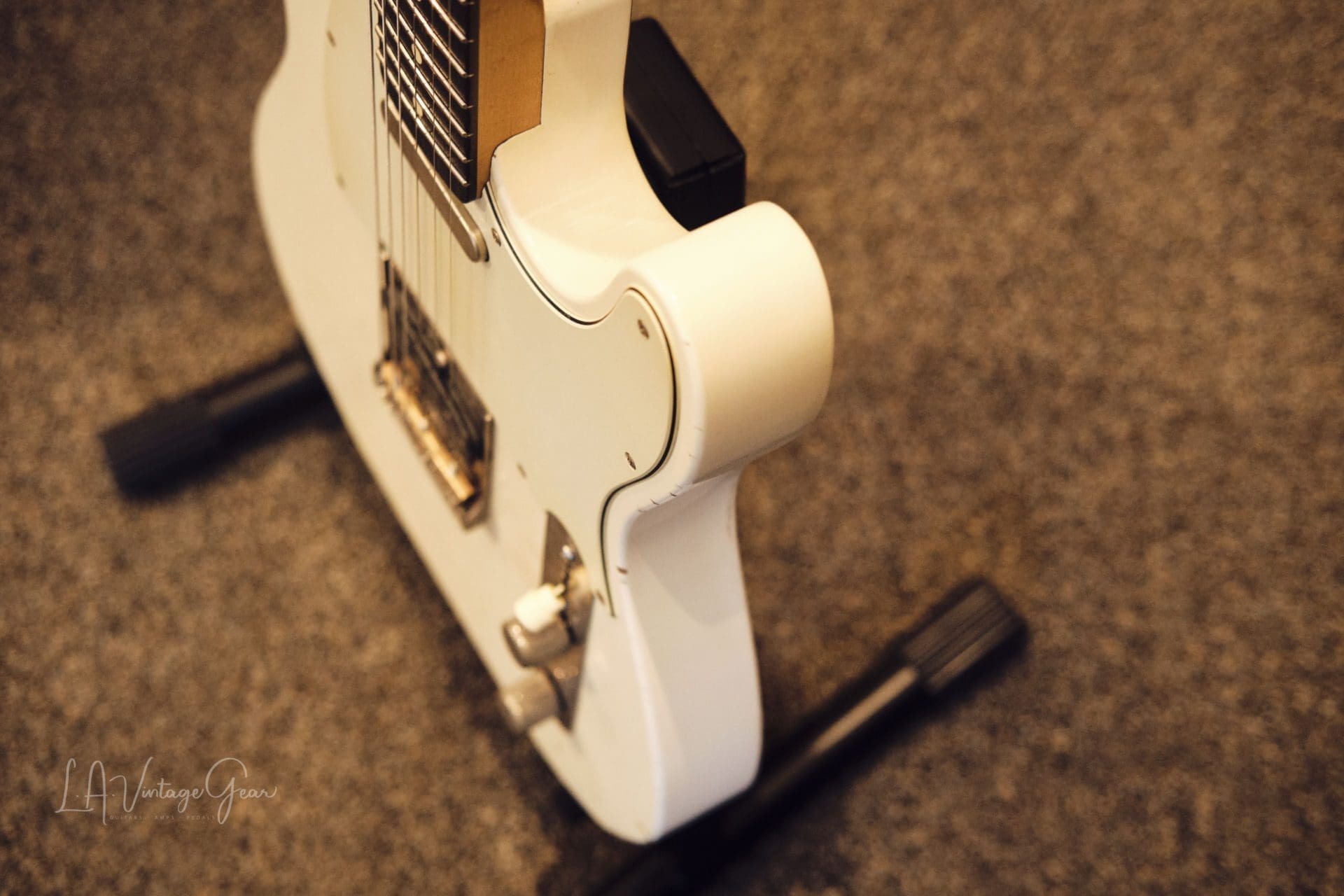 K-Line Truxton T-Style Electric Guitar in Olympic White #020148 - Brand New Build ! - Image 6