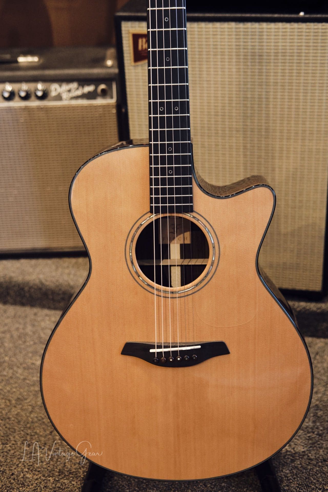 Furch 'Yellow Masters Choice' Acoustic Guitar with LR Baggs Pickup - GC-CR Model Cedar Top - MINT CONDITION! - Image 3