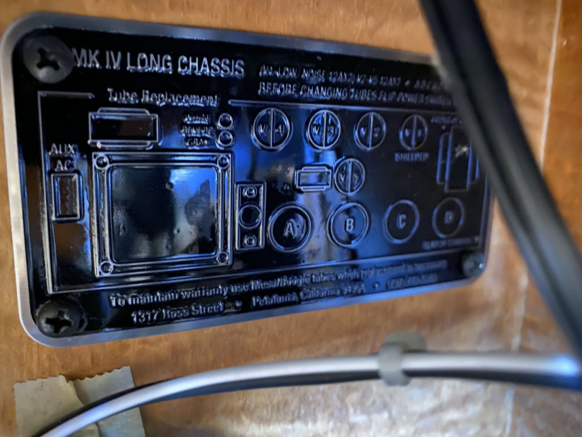 Mesa Boogie Mark IV (B) 1x12 85 Watt Combo Guitar Amplifier - Near Mint Condition! - Image 14