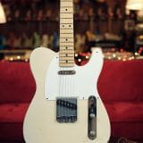 L.A. Vintage Gear Proprietary Single Cut T-Style Electric Guitar in Nicotine Blonde with a Maple Neck – Brand New!