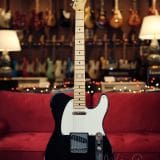 L.A. Vintage Gear Proprietary Single Cut T-Style Electric Guitar in Classic Black Finish with Maple Neck – Brand New !