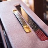 L.A. Vintage Gear Marshall Style Headshell – Purple Tolex with Gold Piping- Brand New!