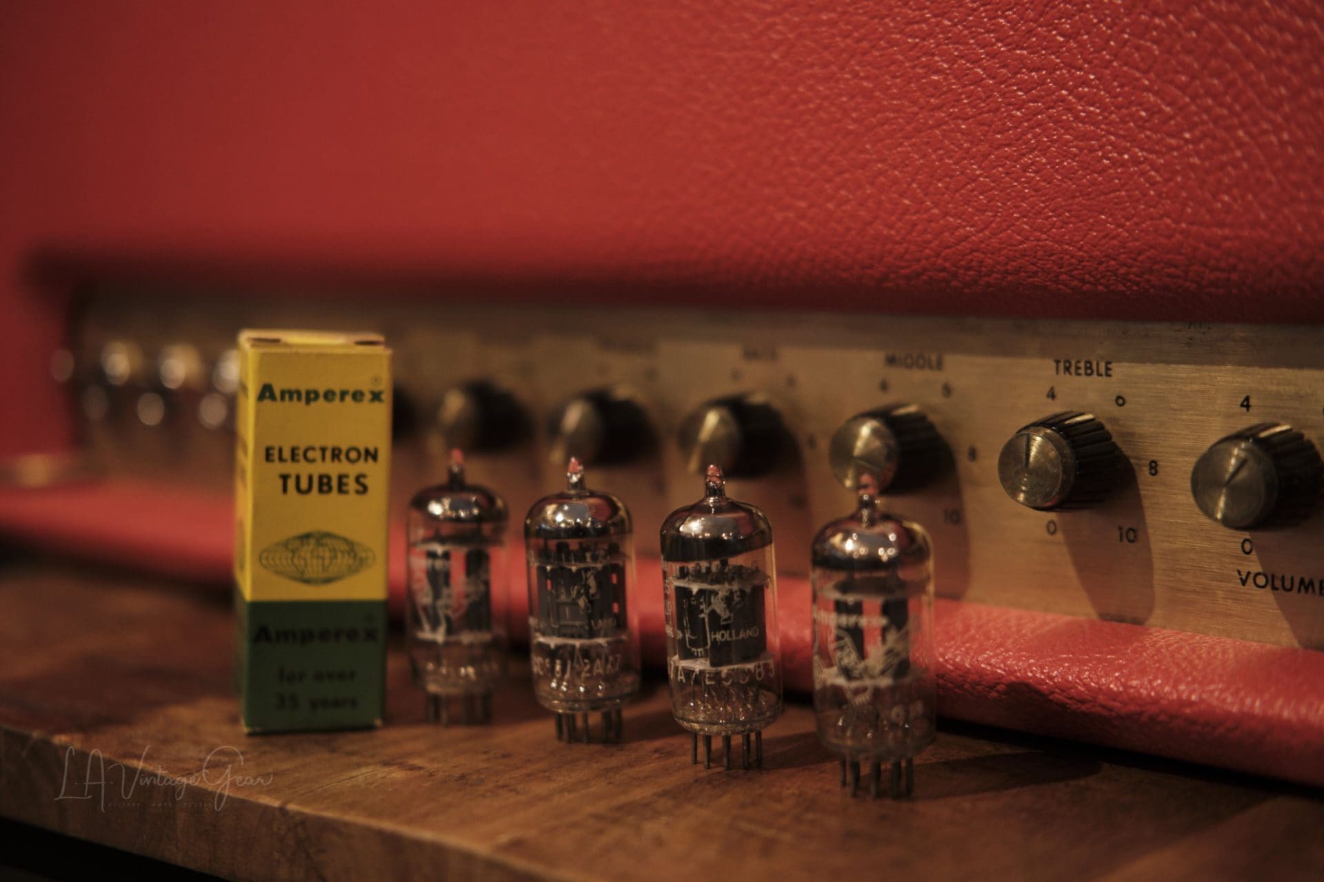 Amperex Bugle Boy 12AX7 Vintage Pre-Amp Tube - Image 2