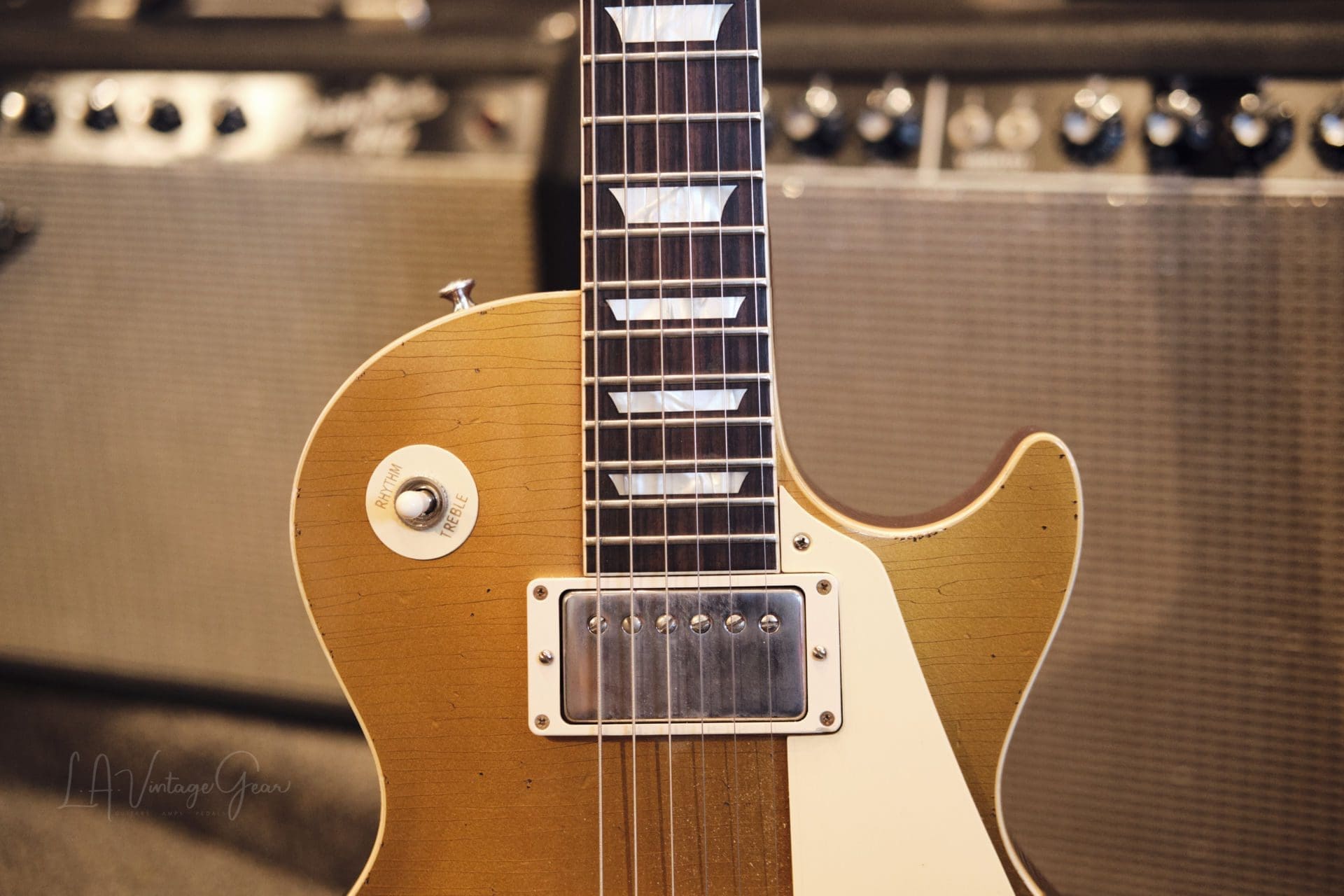 Gibson 60th Anniversary 'Heavy Aged' Gold Top Les Paul - Limited Run! Only 60 Made Worldwide! - Image 3