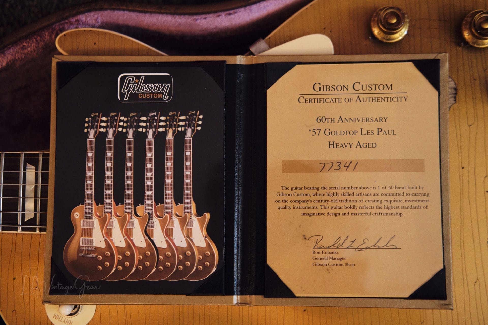 Gibson 60th Anniversary 'Heavy Aged' Gold Top Les Paul - Limited Run! Only 60 Made Worldwide! - Image 29