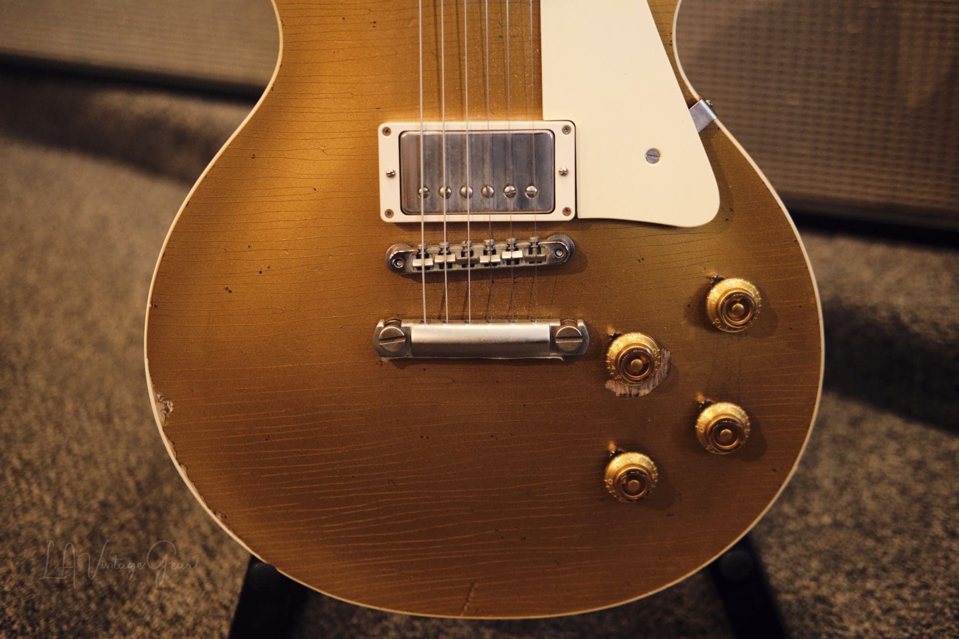 Gibson 60th Anniversary 'Heavy Aged' Gold Top Les Paul - Limited Run! Only 60 Made Worldwide! - Image 4