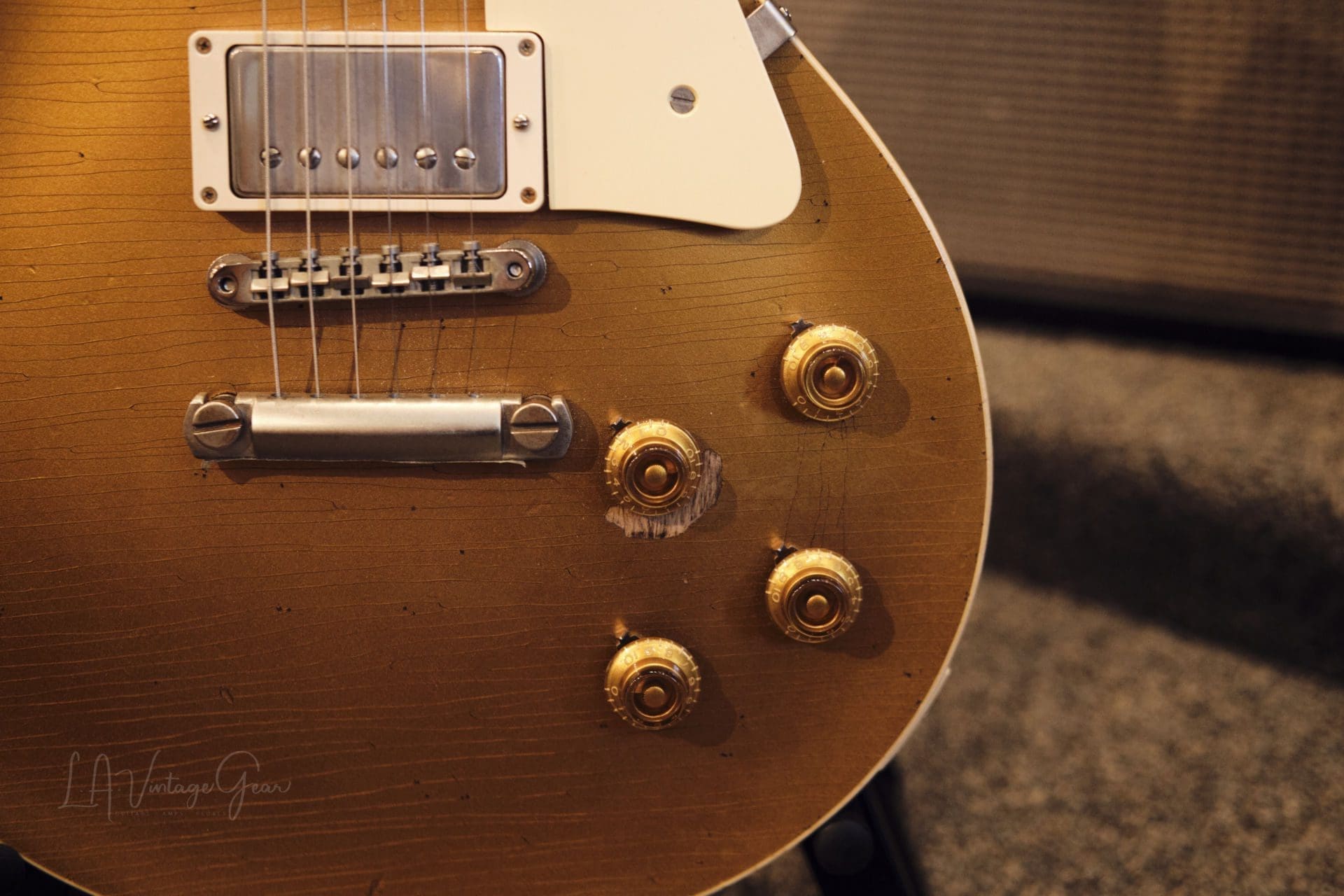 Gibson 60th Anniversary 'Heavy Aged' Gold Top Les Paul - Limited Run! Only 60 Made Worldwide! - Image 7