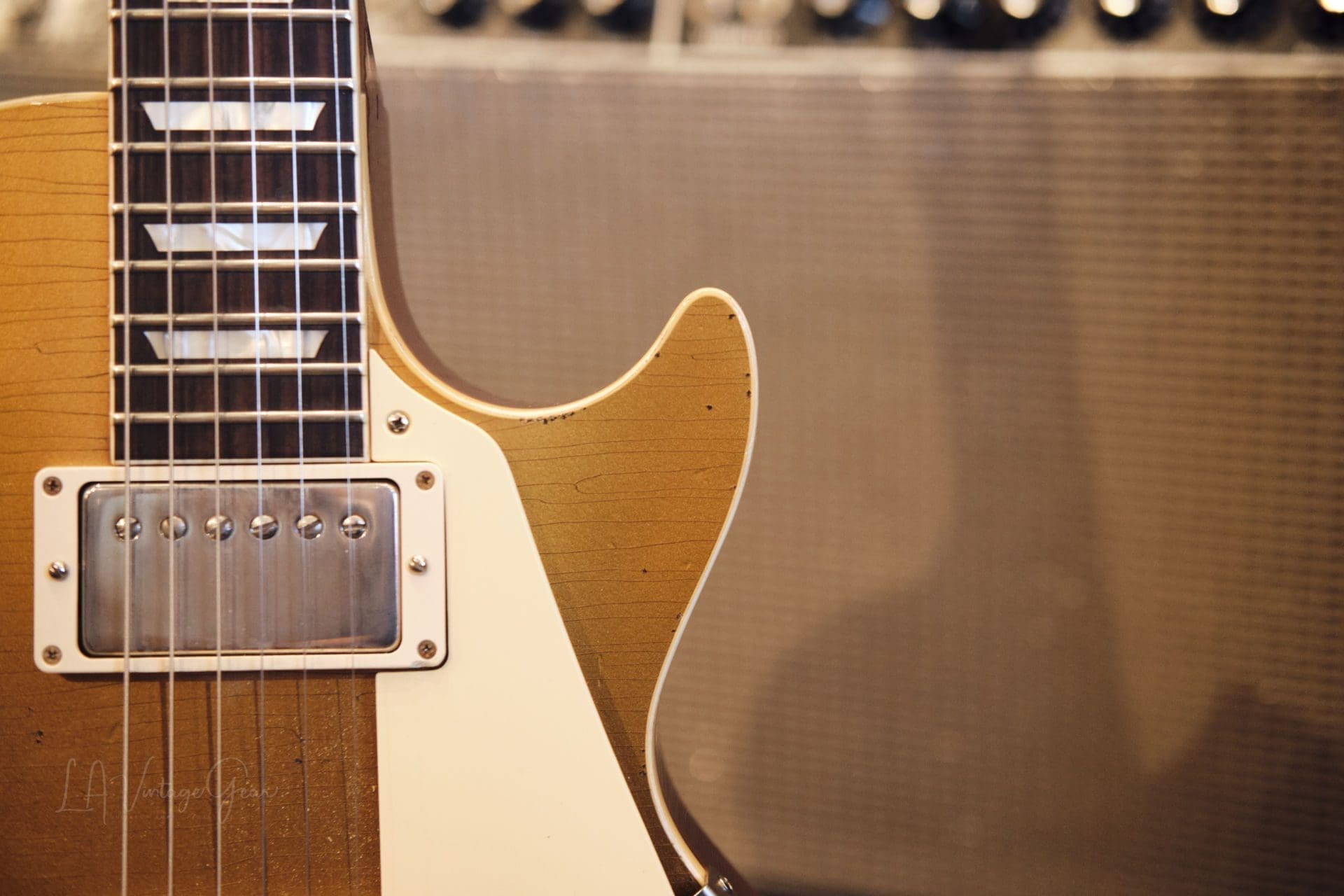 Gibson 60th Anniversary 'Heavy Aged' Gold Top Les Paul - Limited Run! Only 60 Made Worldwide! - Image 9