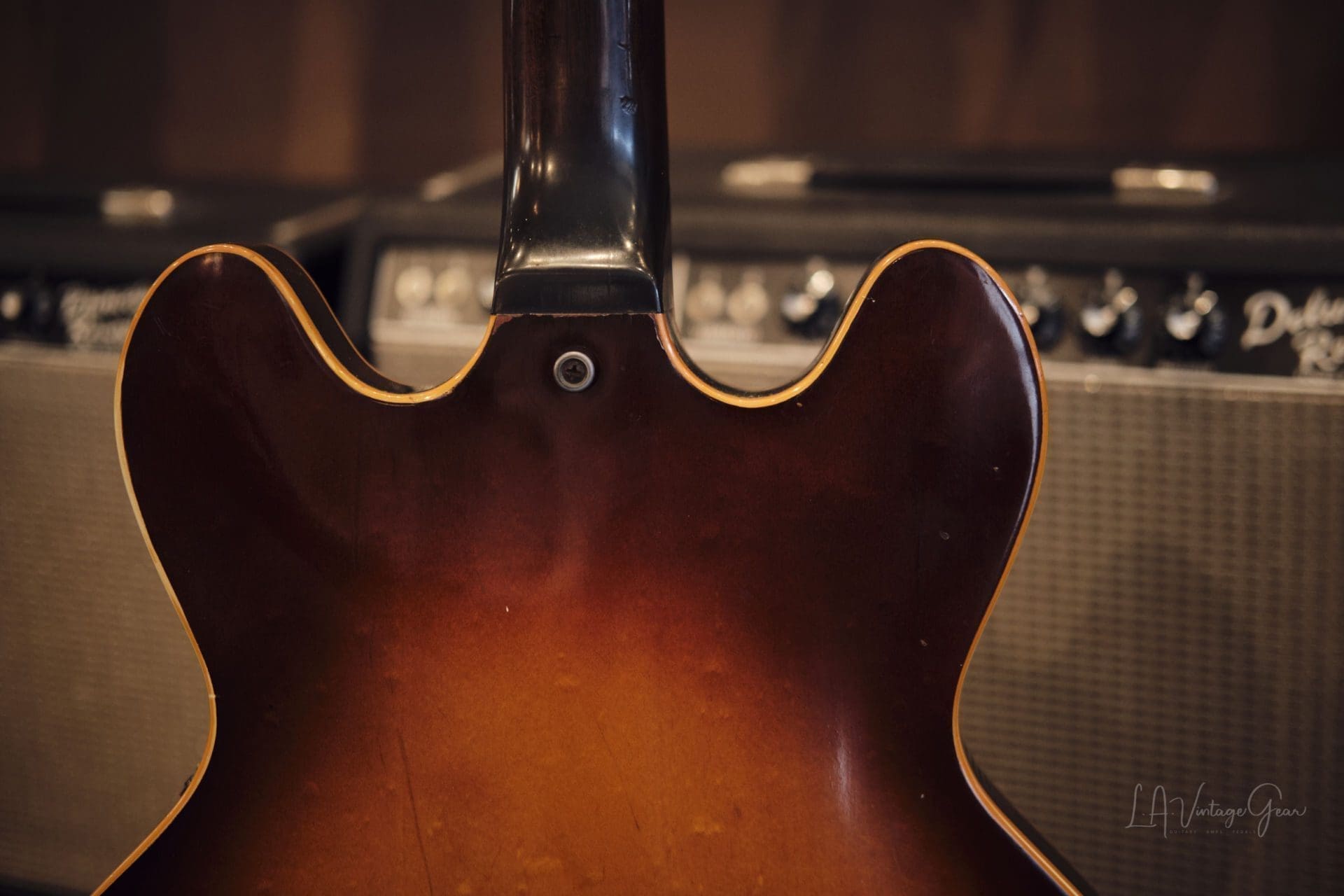 Gibson 1972 ES-335TD Semi-Hollowbody Electric Guitar - Sunburst - Image 15