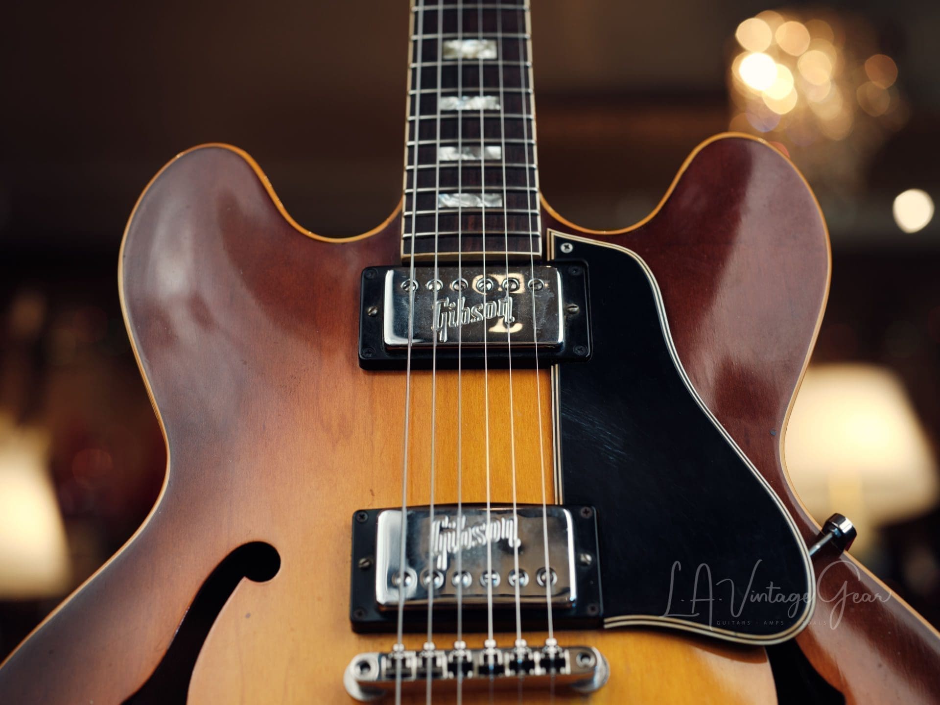 Gibson 1972 ES-335TD Semi-Hollowbody Electric Guitar - Sunburst - Image 7
