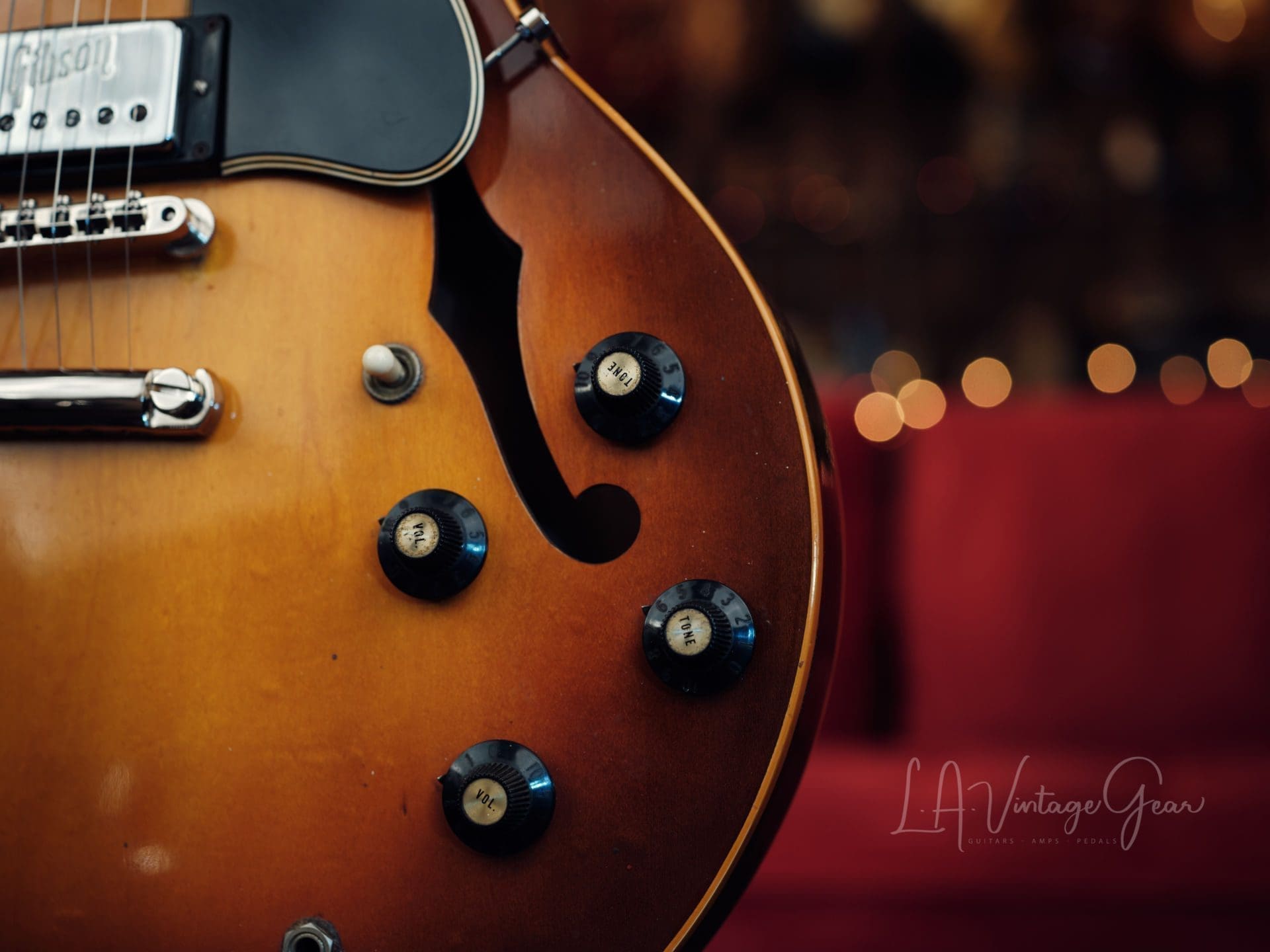 Gibson 1972 ES-335TD Semi-Hollowbody Electric Guitar - Sunburst - Image 5