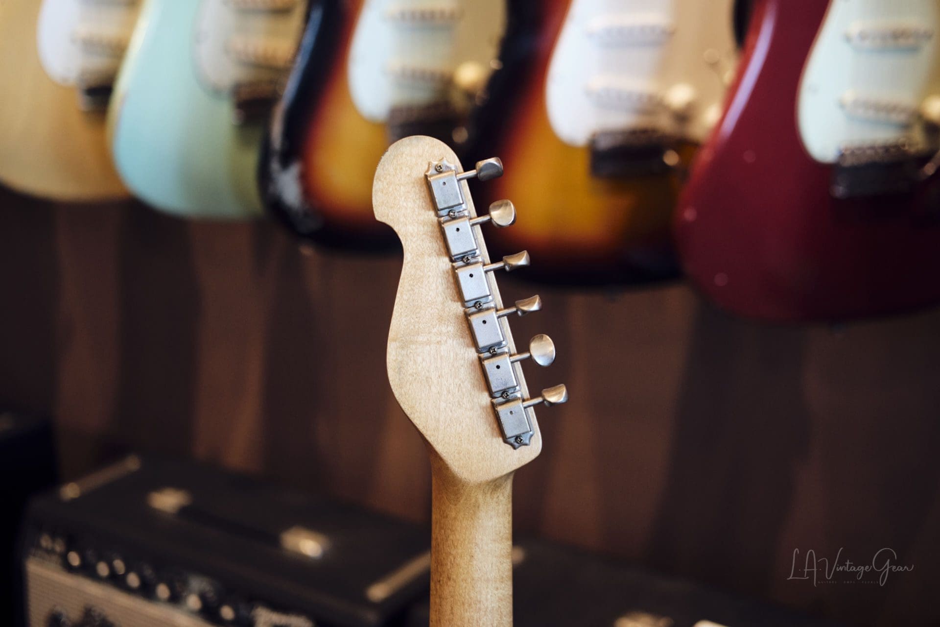 K-Line Springfield S-Style Electric Guitar-Lightly Relic'd Firemist Gold Finish #020180-Brand New! - Image 10