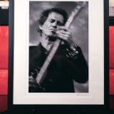 Rob Shanahan Rock Art – Keith Richards, Framed Print