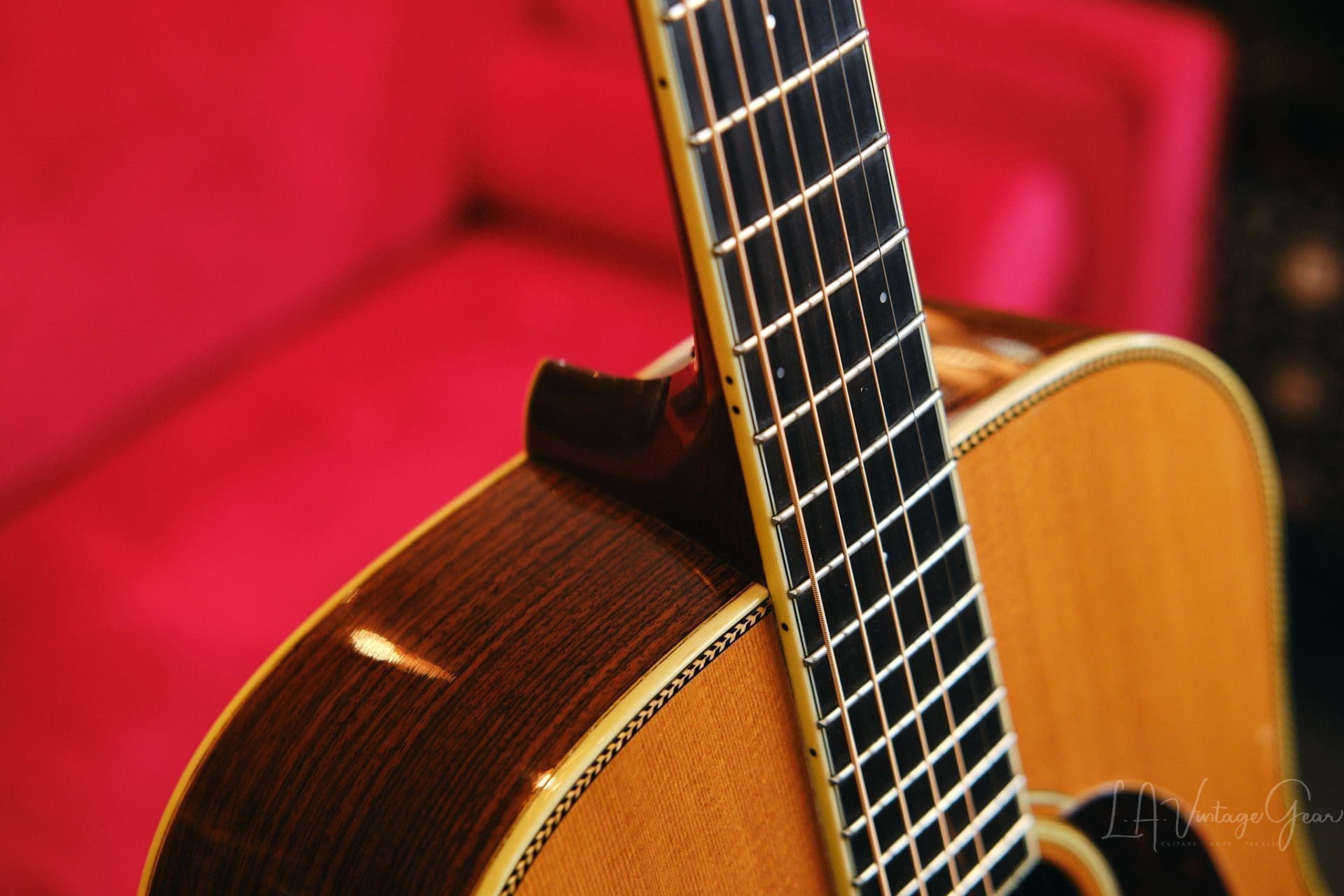 Santa Cruz 'Vintage Artist' Dreadnought Acoustic Guitar 1999 - Sitka Spruce Top & Rosewood Back & Sides - Image 14