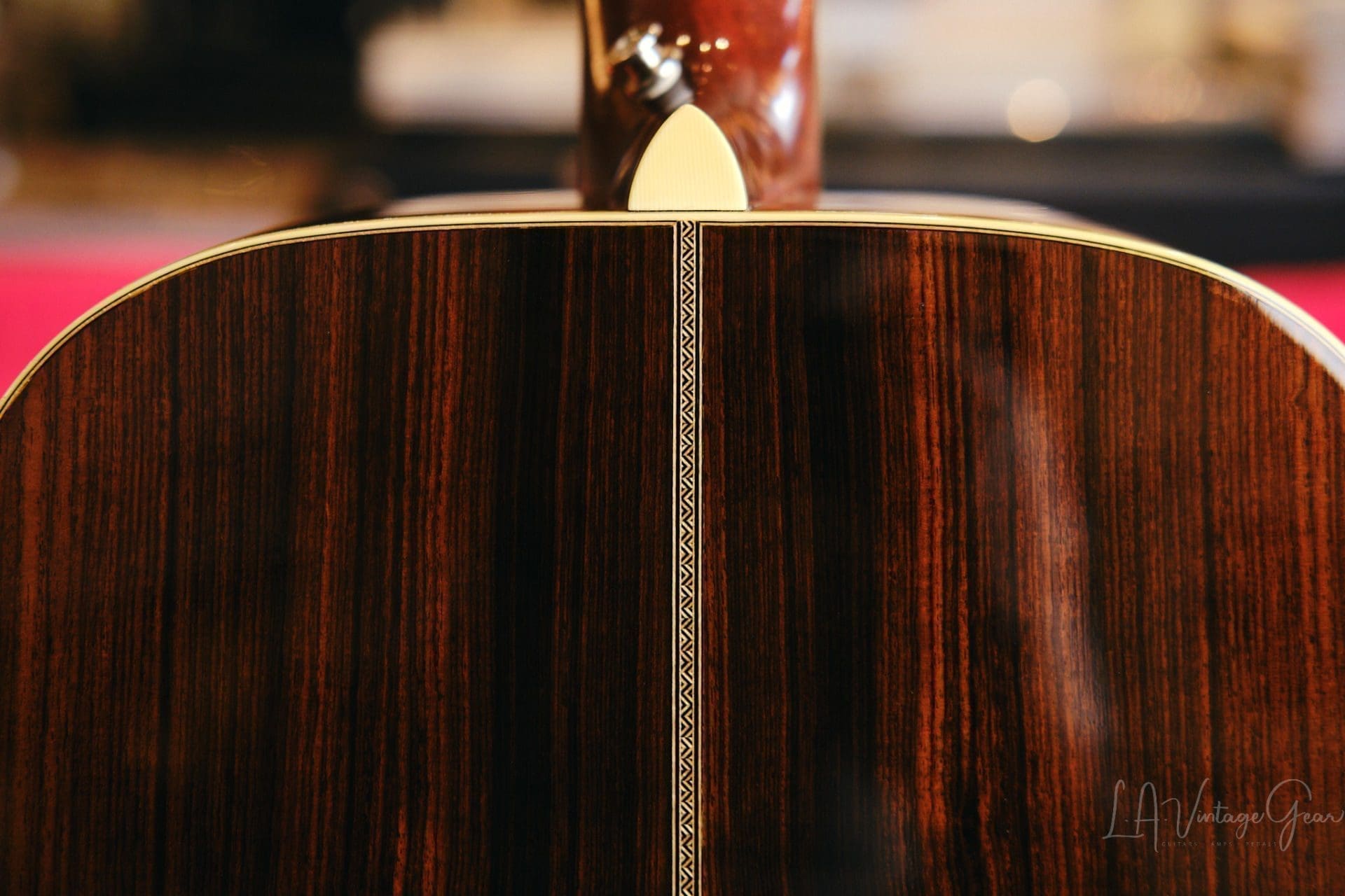 Santa Cruz 'Vintage Artist' Dreadnought Acoustic Guitar 1999 - Sitka Spruce Top & Rosewood Back & Sides - Image 17