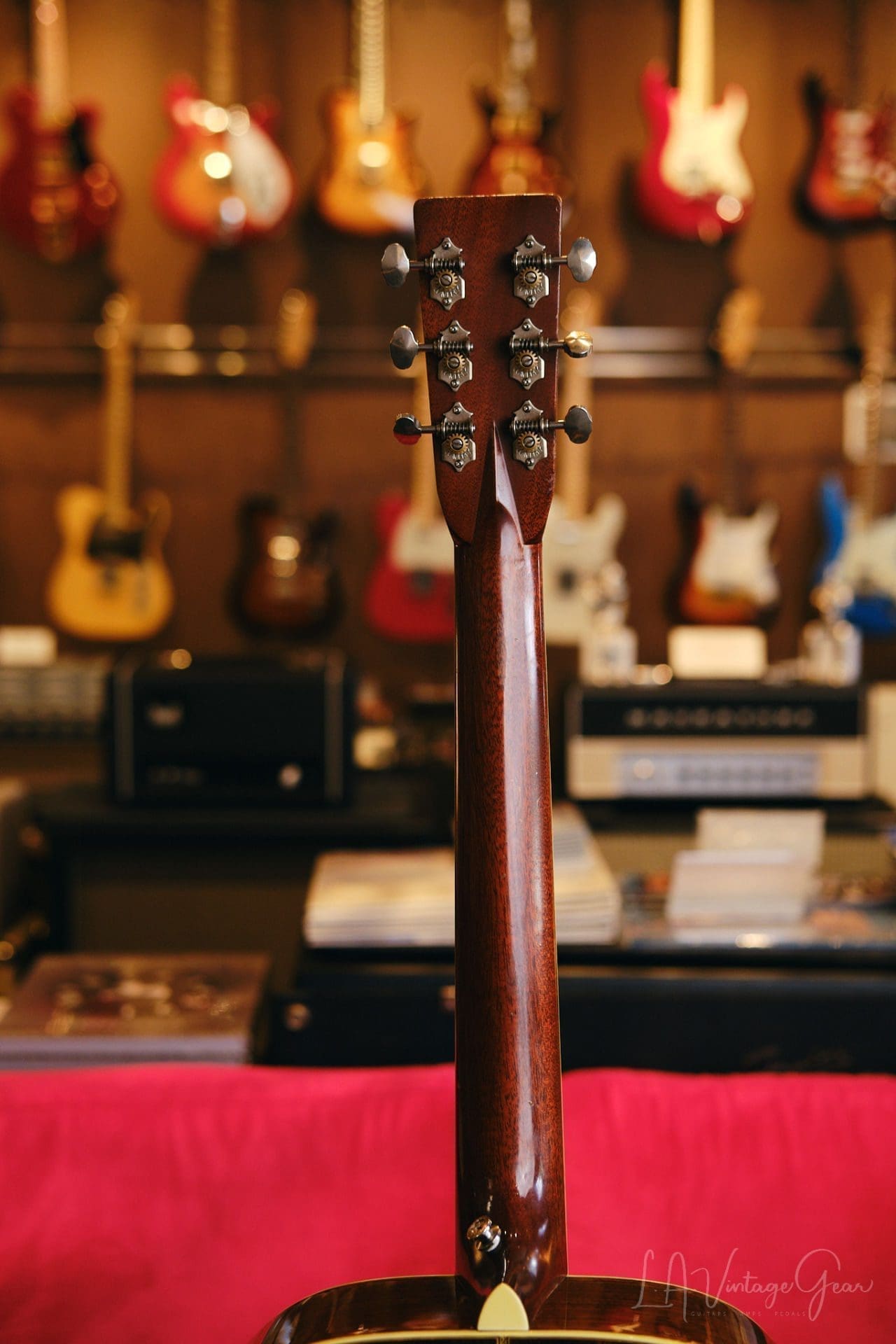 Santa Cruz 'Vintage Artist' Dreadnought Acoustic Guitar 1999 - Sitka Spruce Top & Rosewood Back & Sides - Image 21