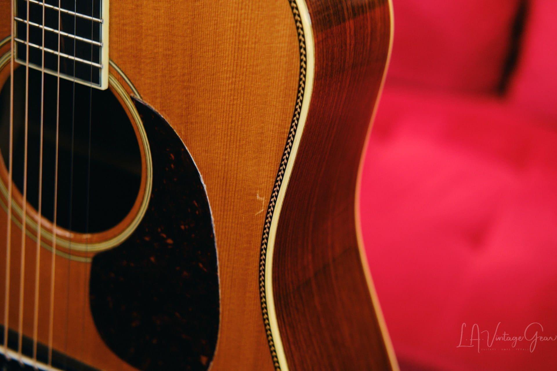 Santa Cruz 'Vintage Artist' Dreadnought Acoustic Guitar 1999 - Sitka Spruce Top & Rosewood Back & Sides - Image 8