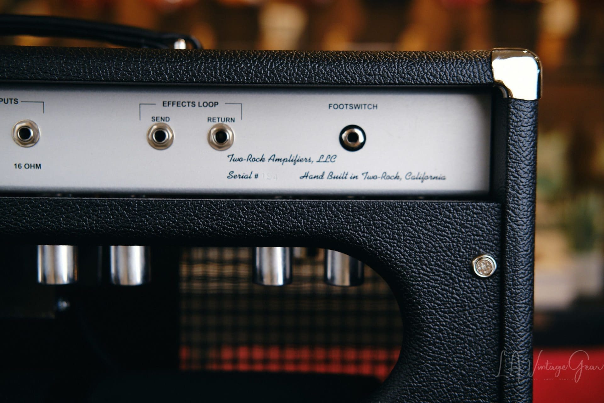 Two Rock Silver Sterling 150 Watt Head & 2x12 Cab-Black Tolex Finish & Marshall Style Grill & Covers! - Image 14