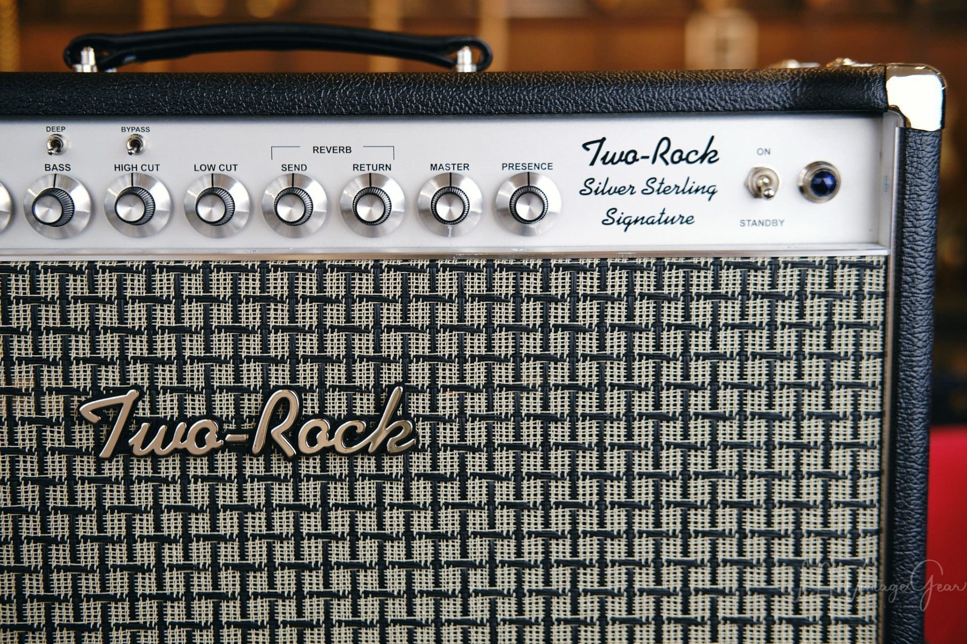 Two Rock Silver Sterling 150 Watt Head & 2x12 Cab-Black Tolex Finish & Marshall Style Grill & Covers! - Image 3