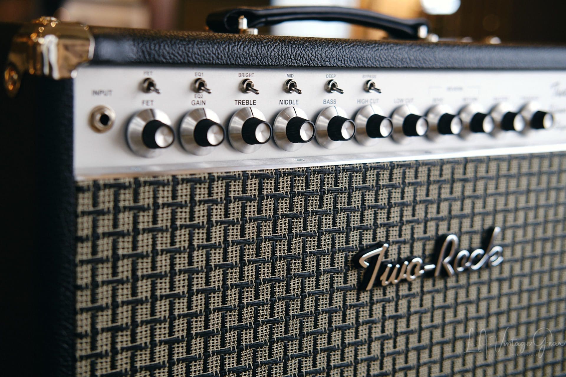 Two Rock Silver Sterling 150 Watt Head & 2x12 Cab-Black Tolex Finish & Marshall Style Grill & Covers! - Image 5