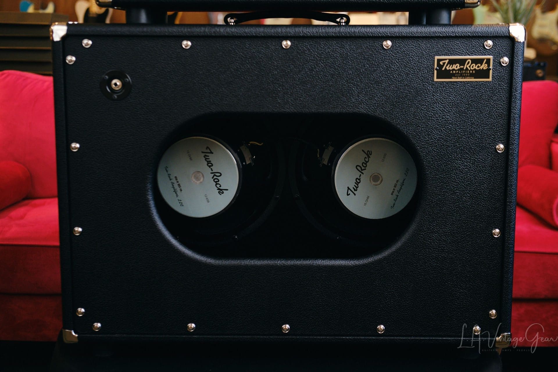 Two Rock Silver Sterling 150 Watt Head & 2x12 Cab-Black Tolex Finish & Marshall Style Grill & Covers! - Image 9