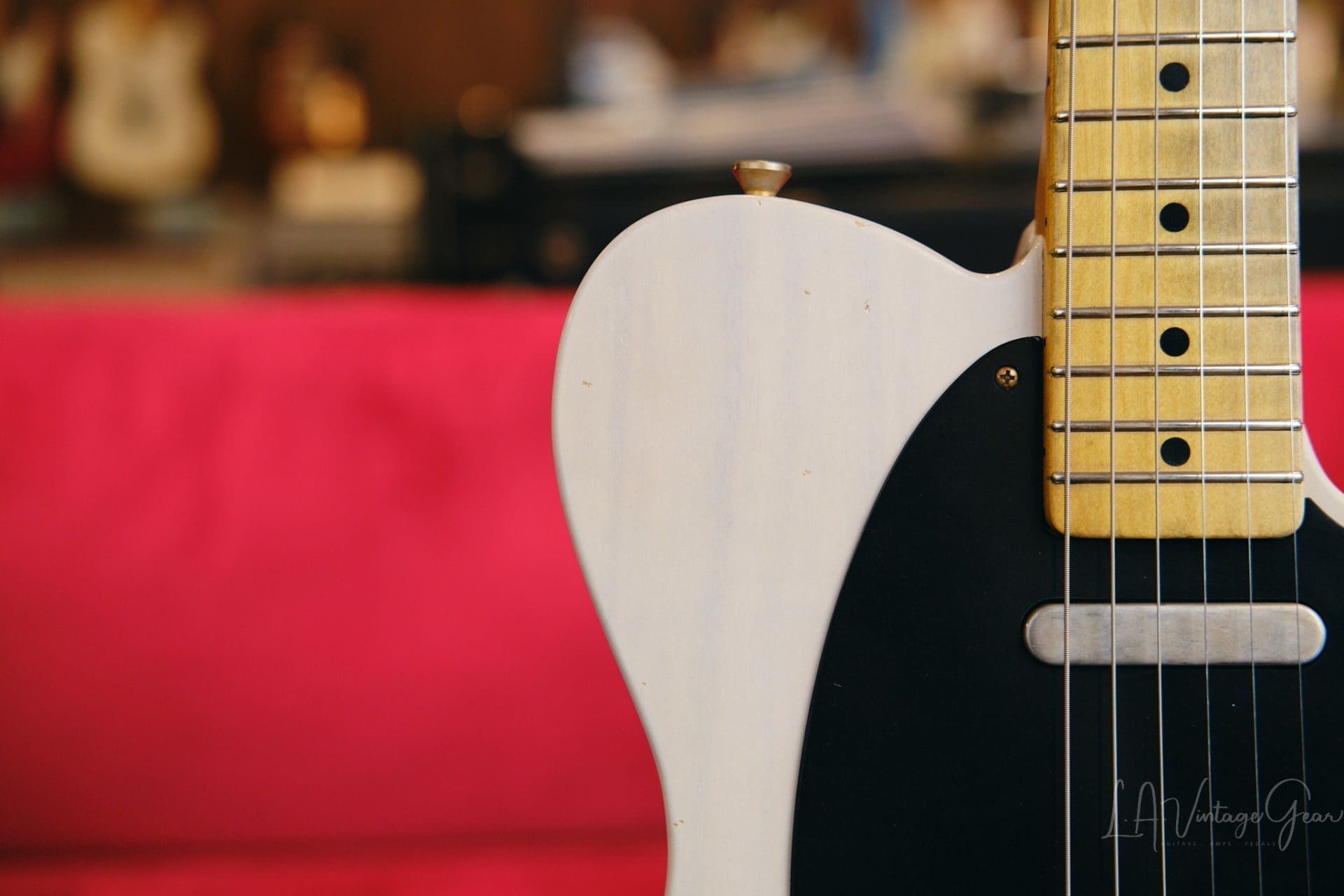 Mario Martin Model T Lightly Relic'd Electric Guitar-Mary Kay Finish & Arcane Pickups! Brand New! - Image 5