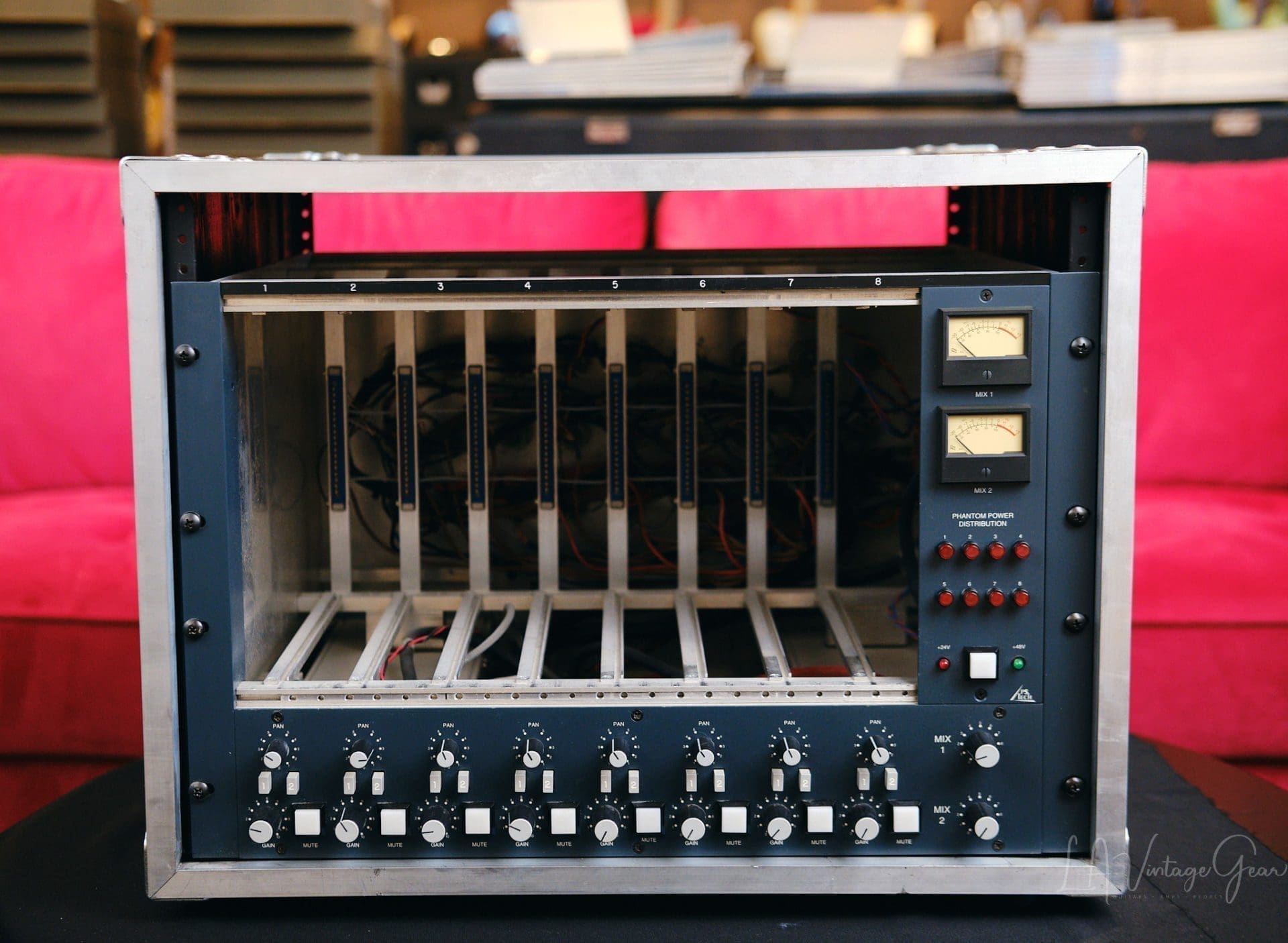 Neve 8 Slot Unloaded Rack Unit in Road Case-All Neve Components-Power Supply Included!