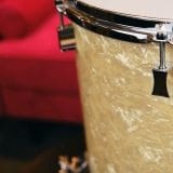 Pork Pie White Oyster Pearl Drum Kit 28/18/14/13