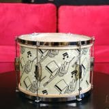 Vintage 1941 Ludwig “Top Hat & Cane ” Drum Kit – All Original, Rare & Collectible!
