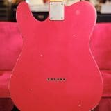 K-Line Truxton T-Style Electric Guitar #020268-Lightly Relic’d Dakota Red Finish-Brand New Build!
