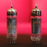 Vintage RCA 7189 Matched Pair of Tubes – Tests Good Used – great for EL84 circuits! Hot Rod Your Amp w/ Vintage Tubes