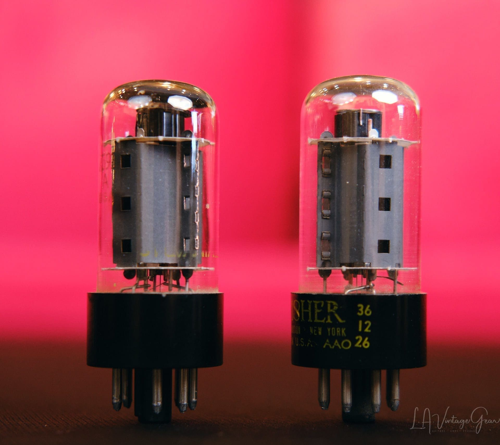 Vintage Sylvania 7591 Matched Quad of Tubes - Tests NOS - Hot Rod Your Amp w/ Vintage Tubes - Image 2