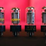 Vintage Sylvania 7591 Matched Quad of Tubes – Tests NOS – Hot Rod Your Amp w/ Vintage Tubes