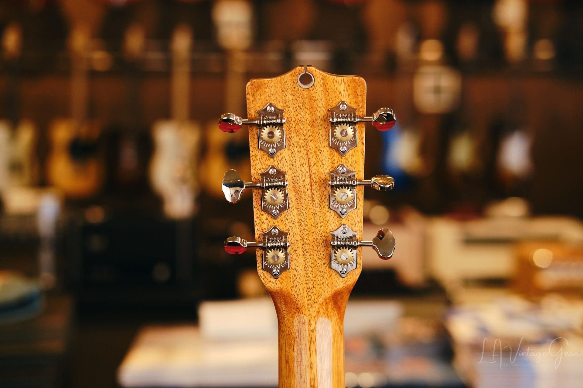 Grez Mendocino Natural Single Cut Electric Guitar - Solid Old Growth Redwood Top & Lollar Pickups - Image 13