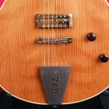 Grez “Mendocino” Natural Single Cut Electric Guitar – Solid Old Growth Redwood Top & Lollar Gold Foil Pickups!