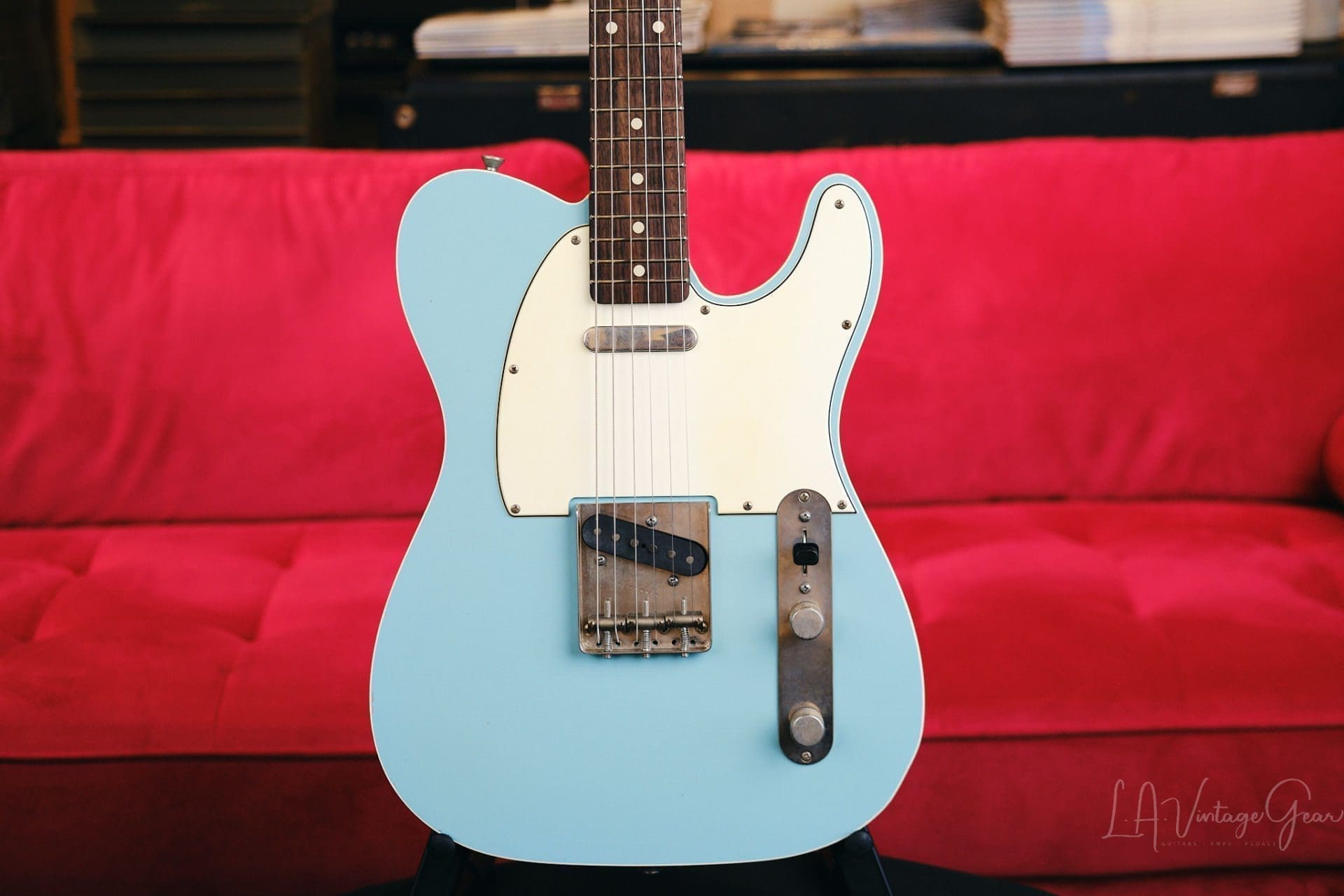 Xotic XTC1 T-Style Double Bound Electric Guitar-Sonic Blue Finish / SKB Case / Brand New Build ! - Image 2